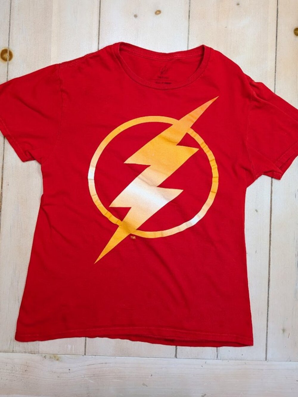 DC Comics The Flash Logo Red Graphic T-Shirt Small 34/36